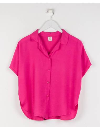Camisa SEDA pink mujer talla S